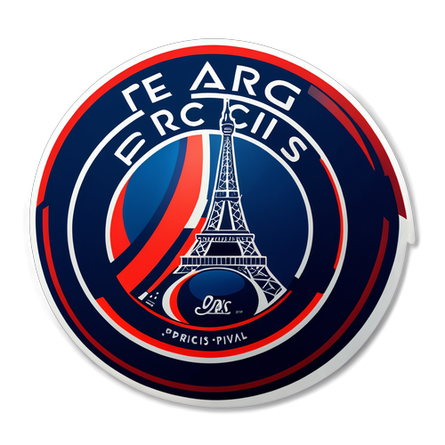 Sticker Niềm Tự Hào PSG - PSV: Kết Nối Paris và Bóng Đá