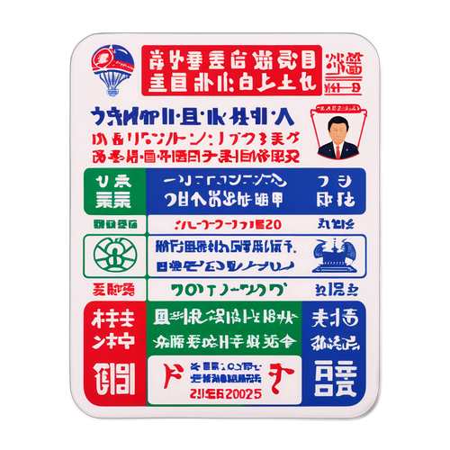 横浜市長選挙2025候補者政策紹介ステッカー