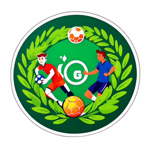 Håndboldtryk med spillere fra GOG Håndbold