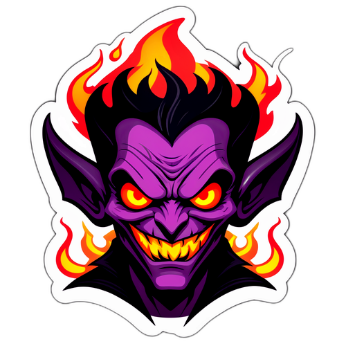 Adesivo Estilizado do Mephisto