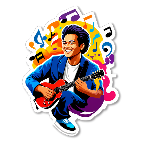 Mengungkap Pesona Musik: Stiker Ceria Sammy Simorangkir yang Harus Dimiliki! 🎶