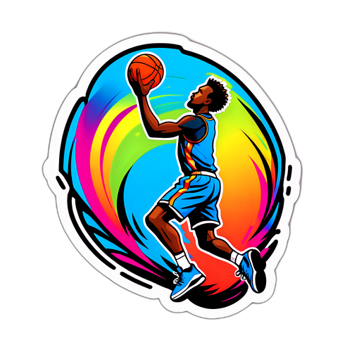 Αυτοκόλλητο που συμβολίζει την αφοσίωση στον αθλητισμό