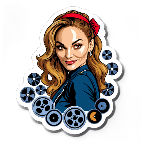 Drea de Matteo i Sin Klassiske Rolle: En Nostalgisk Stickerduell for Filmelskere!