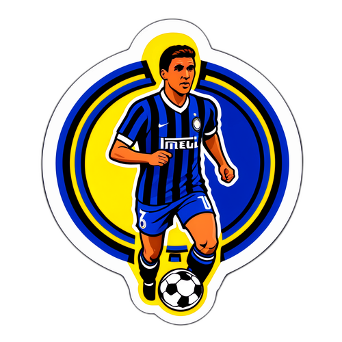 İnter Milan Efsanelerini Temsil Eden Sticker