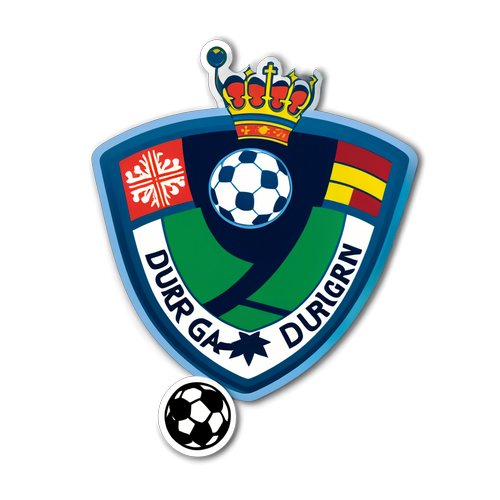 Djurgården Fanfest: Unleash Your Team Spirit with this Football Sticker!