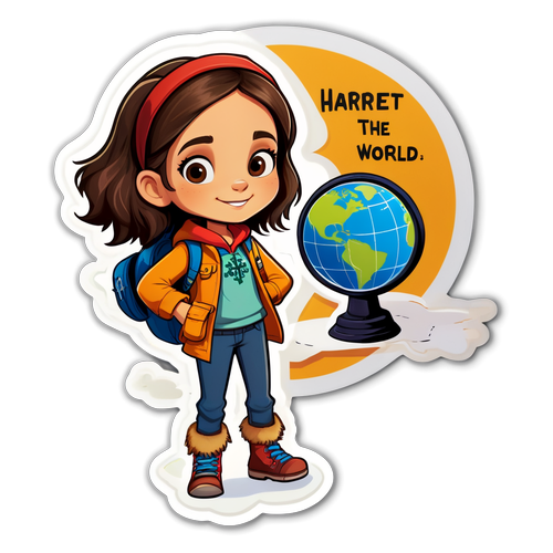 Harriet em Aventura: Descubra o Mundo com Estilo!