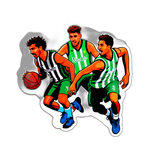 Sticker ng mga Manlalaro ng Real Betis at Atlético Madrid