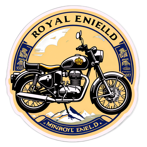 Royal Enfield Vintage Kartta Teema