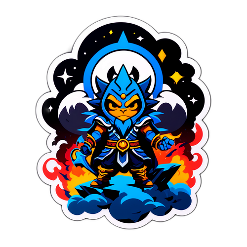 Roks Aznoh i en dramatisk scen