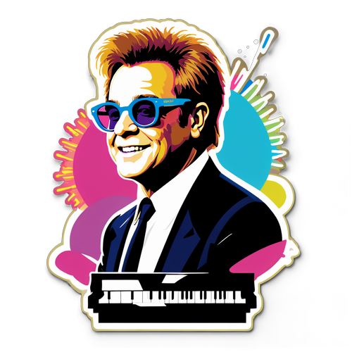 Elton John Klistermärke