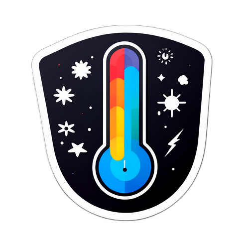 สติกเกอร์อุณหภูมิสีเปลี่ยน