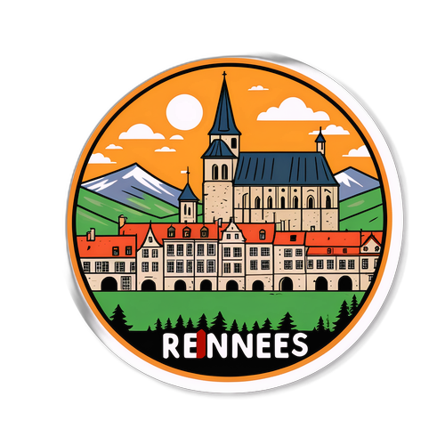 Pemandangan Tradisional Rennes