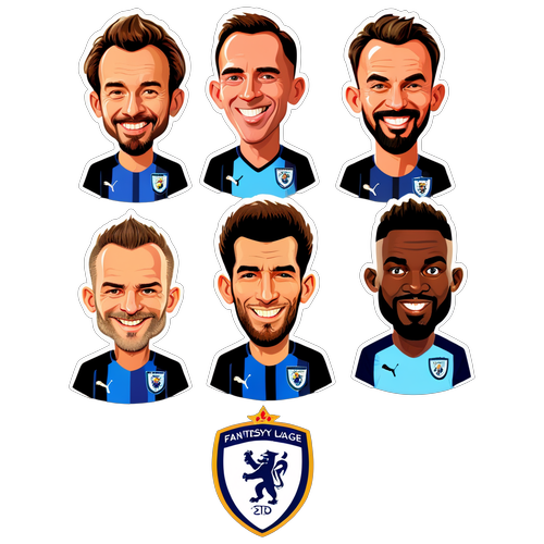 Stiker Fantasi Liga Premier yang Ceria