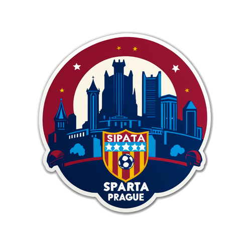 Wasilisha Moyo wa Sparta Prague: Ulinganifu wa Mandhari ya Jiji na Motifu za Soka!