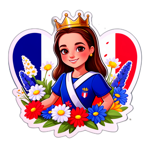 Sticker de victoire d'Amandine Petit