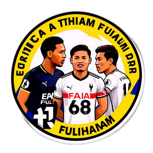 สติ๊กเกอร์การประชุมระหว่างสเปอร์สและฟูแล่ม