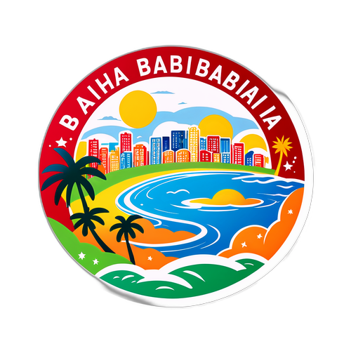 สติ๊กเกอร์ที่มีเอกลักษณ์ของเมืองบาไฮอา
