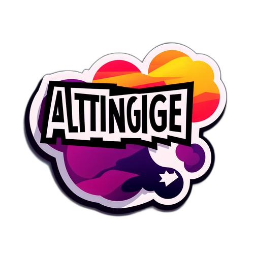 Moderne klistremerke for Altinget