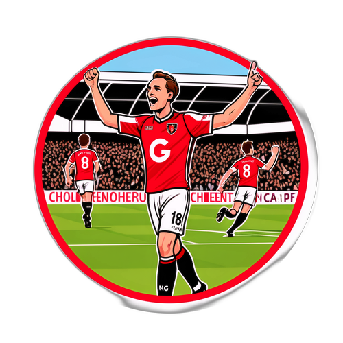 Sticker ya Mchezaji wa Cheltenham