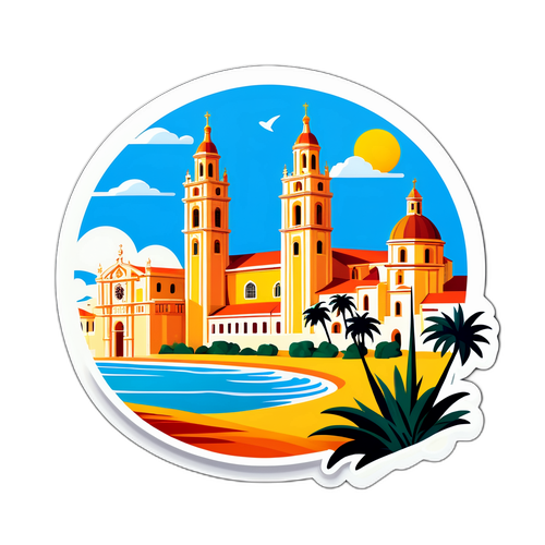 Sticker ya Mandhari ya Cadiz