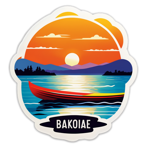 Balatonfenyves tavi naplemente matrica