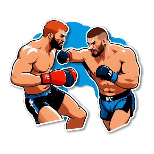 Енергія боїв: стікери UFC 308