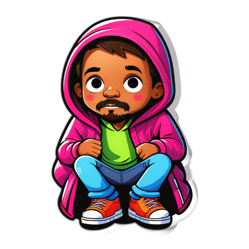 顽皮流浪者贴纸