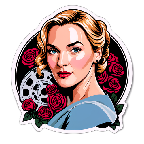 Elegant Film Tribute Sticker