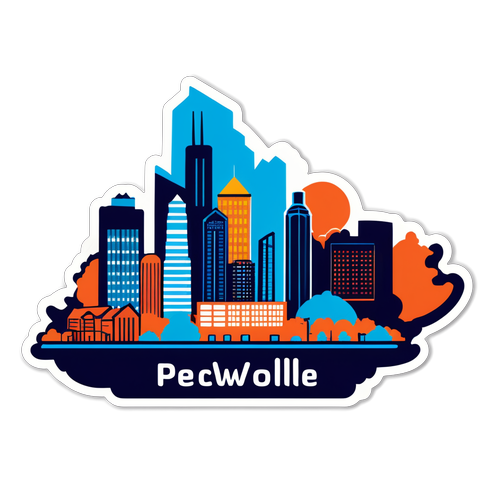 Kleurrijke Trots: PEC Zwolle Sticker