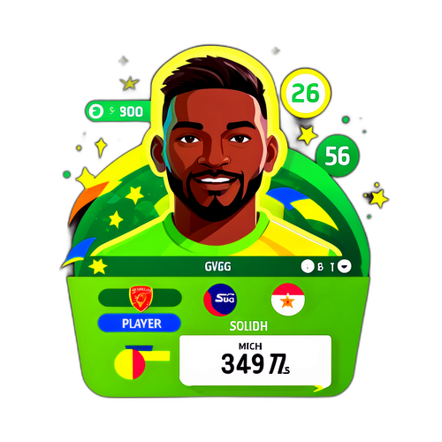 Стікери з WhoScored: статистика гравців