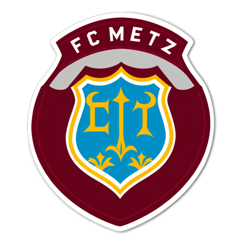 Autocollant FC Metz