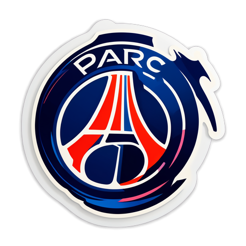 Moderno at Abstrakt na Logo ng PSG