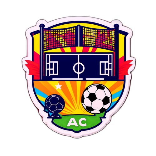 क्रिएटिव फुटबॉल स्टिकर