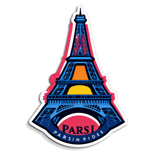 Fahari ya Paris: Sticker ya PSG Ichanganya Mnara wa Eiffel!