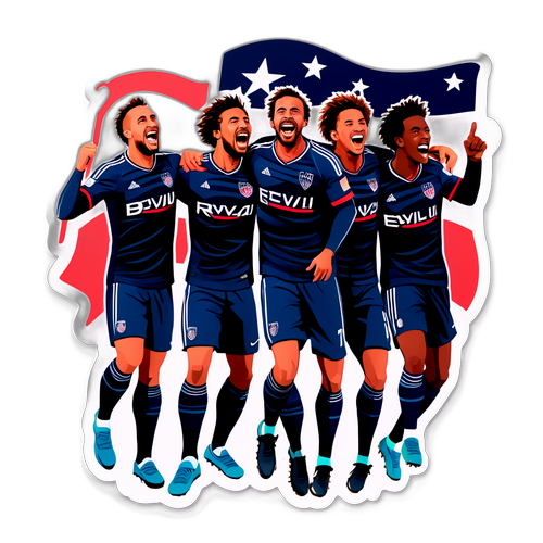 Radość piłkarska: Świętowanie z New England Revolution
