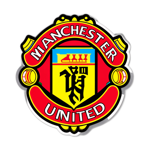 Diseño que celebra al Manchester United