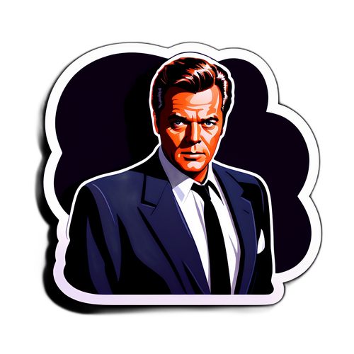 Mysterious Noir Sticker