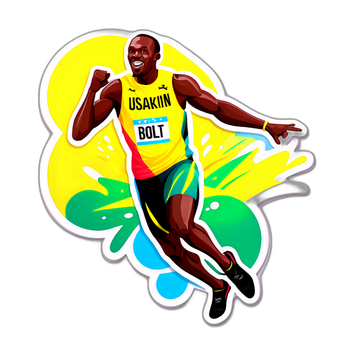 Usain Bolt Győzelmi Ünneplése
