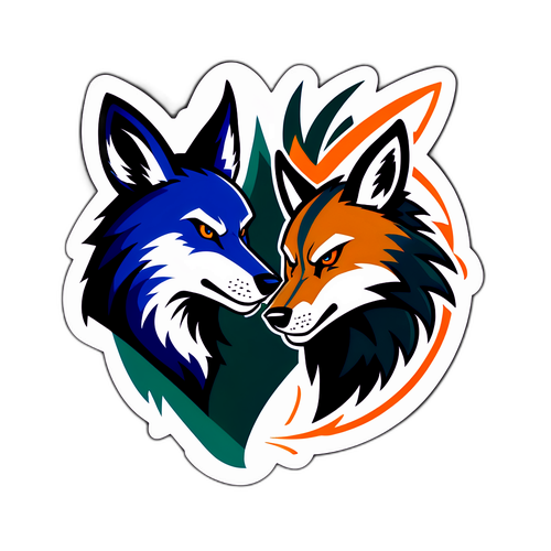 Adesivo do jogo Timberwolves vs. Bucks