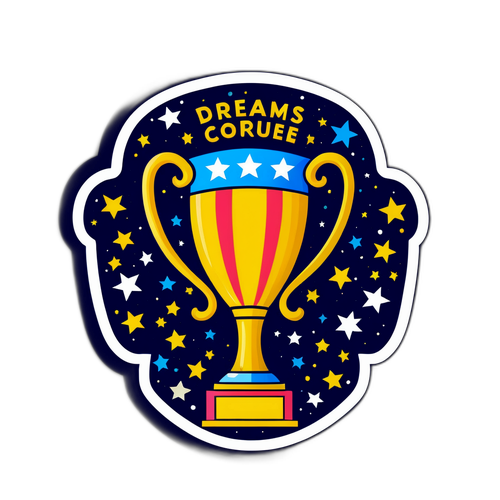 Наклейка з трофеєм Ліги конференцій УЄФА