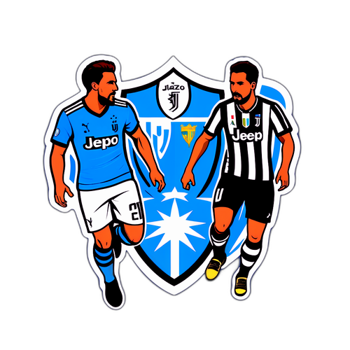 Стильні гравці Лаціо та Ювентуса