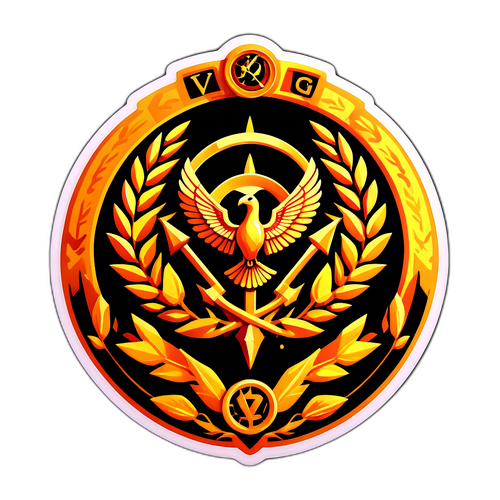 Zafer Sembolü Sticker