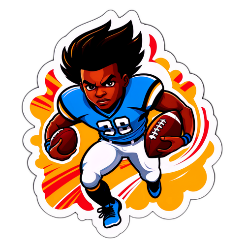 Sporty Sticker Featuring Trevor Etienne