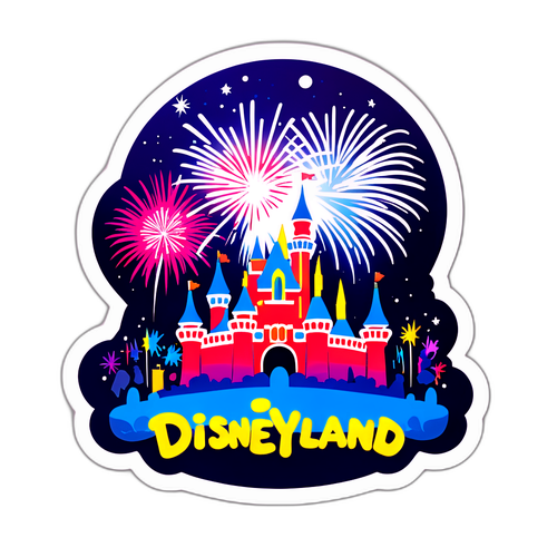 Éjszakai Disneyland tűzijáték