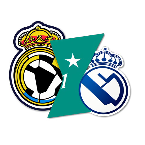 Sticker voor de clash tussen Leganés en Real Madrid