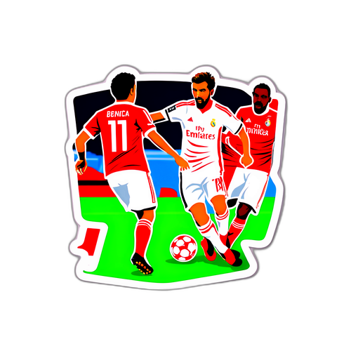 Momento Crucial en el Partido Madrid vs Benfica