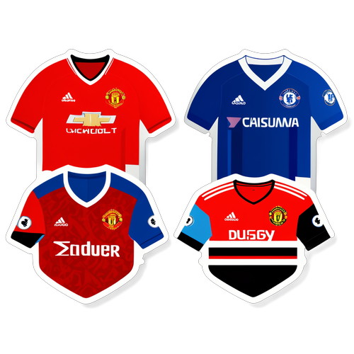 Φανέλες από Chelsea και Man United