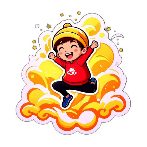 Coşkuyla Zıplayan Karakter