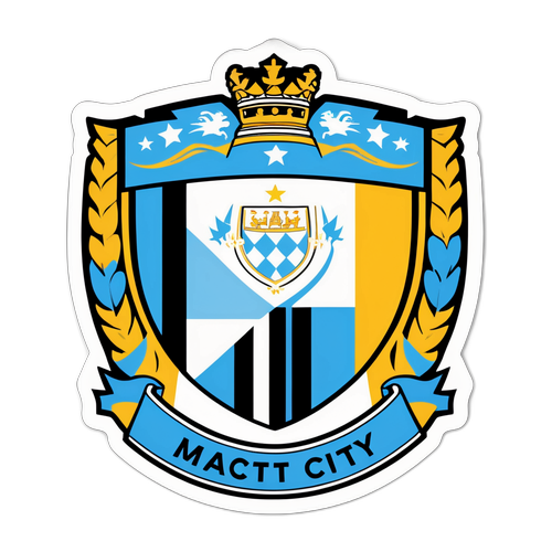 Thiết kế sticker ngày trận đấu giữa Man City và Newcastle