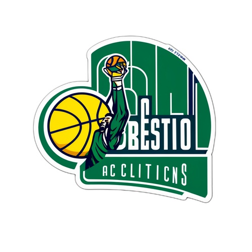 Adesivo Cativante do Jogo Pacers x Celtics